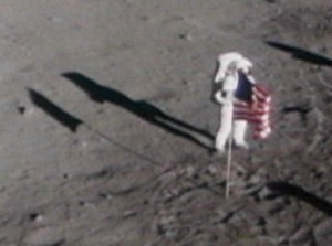 Remember the modes of skepticism related to scarcity, and juxtaposition of objects? This shadow of a flag is exciting to us because it is ON THE MOON! This makes us consider it an excellent shadow of a flag, regardless of whether it is blurry or crisp.