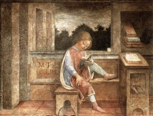 Vicenzo Foppa, Young Cicero Reading, 1464