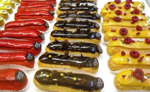 Different approximations of the Platonic Ideal eclair.