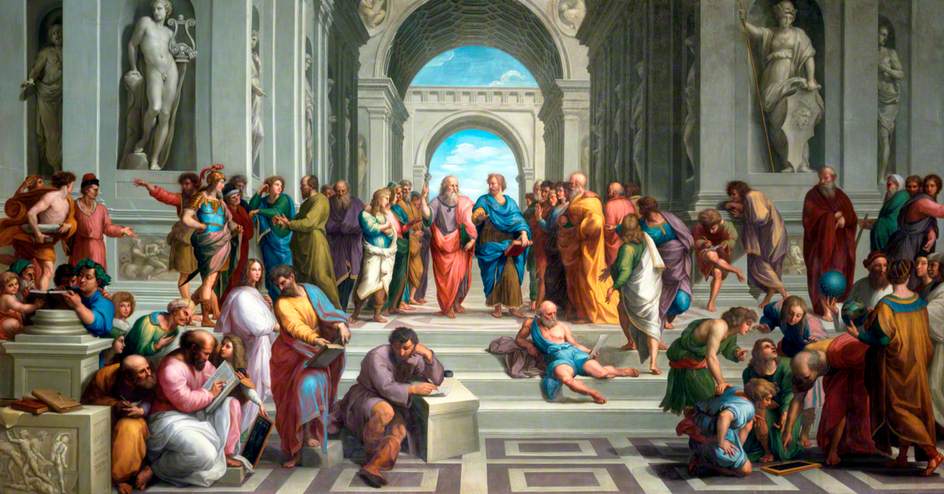 Image result for The School of Athens draft