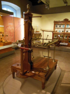 An immensely sophisticated (and expensive) 18th-century electrostatic generator.